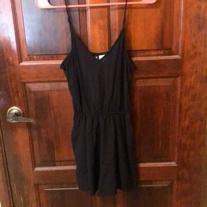 Black romper from H&M